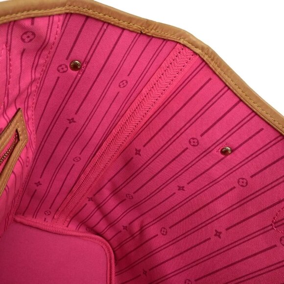 LOUIS VUITTON Neverfull MM Shoulder Tote Bag Monogram Rose Brown M48613 369RK837 - Picture 6 of 16